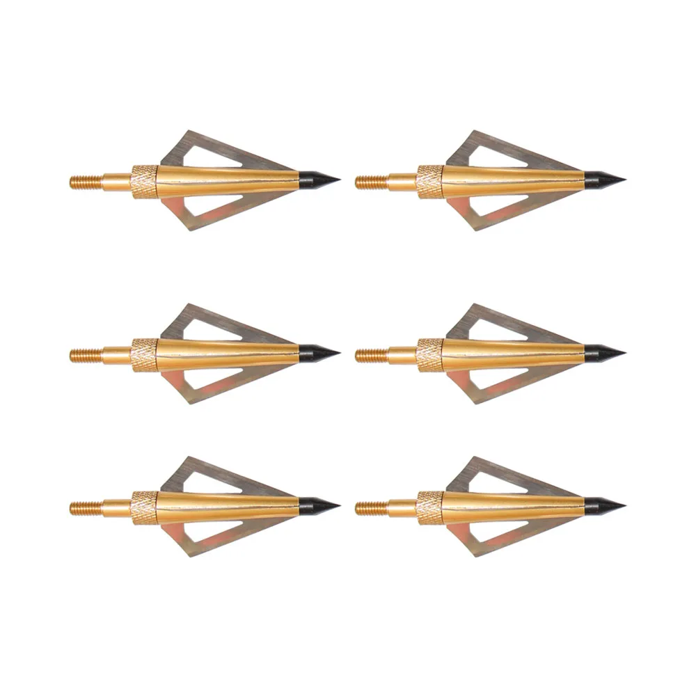 

125Grain Fixed blade Broadhead Crossbow and Compound Bow Arrows Hunting