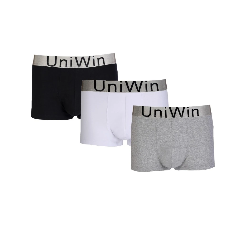 Uniwin Нижнее Бельё для девочек Для мужчин Мужские экзотические боксёры 3 шт./лот