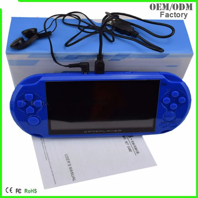 Игровая консоль Cdragon X9 5 дюймов 8 ГБ 10000 ретро игр|handheld game console|handheld gamegame console |