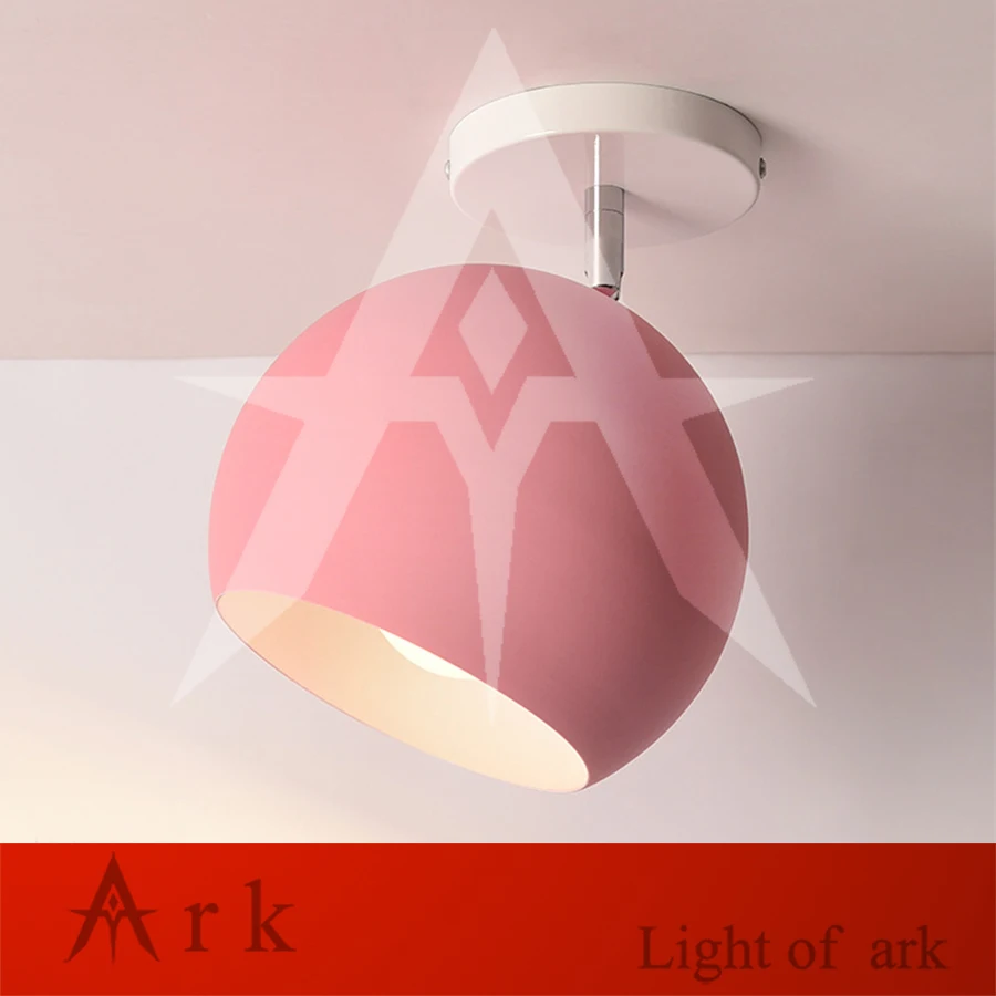 

Modern Art colorful painted dia 20cm ball shape ceiling Lamps Classic Bar restaurant Light show room aisle
