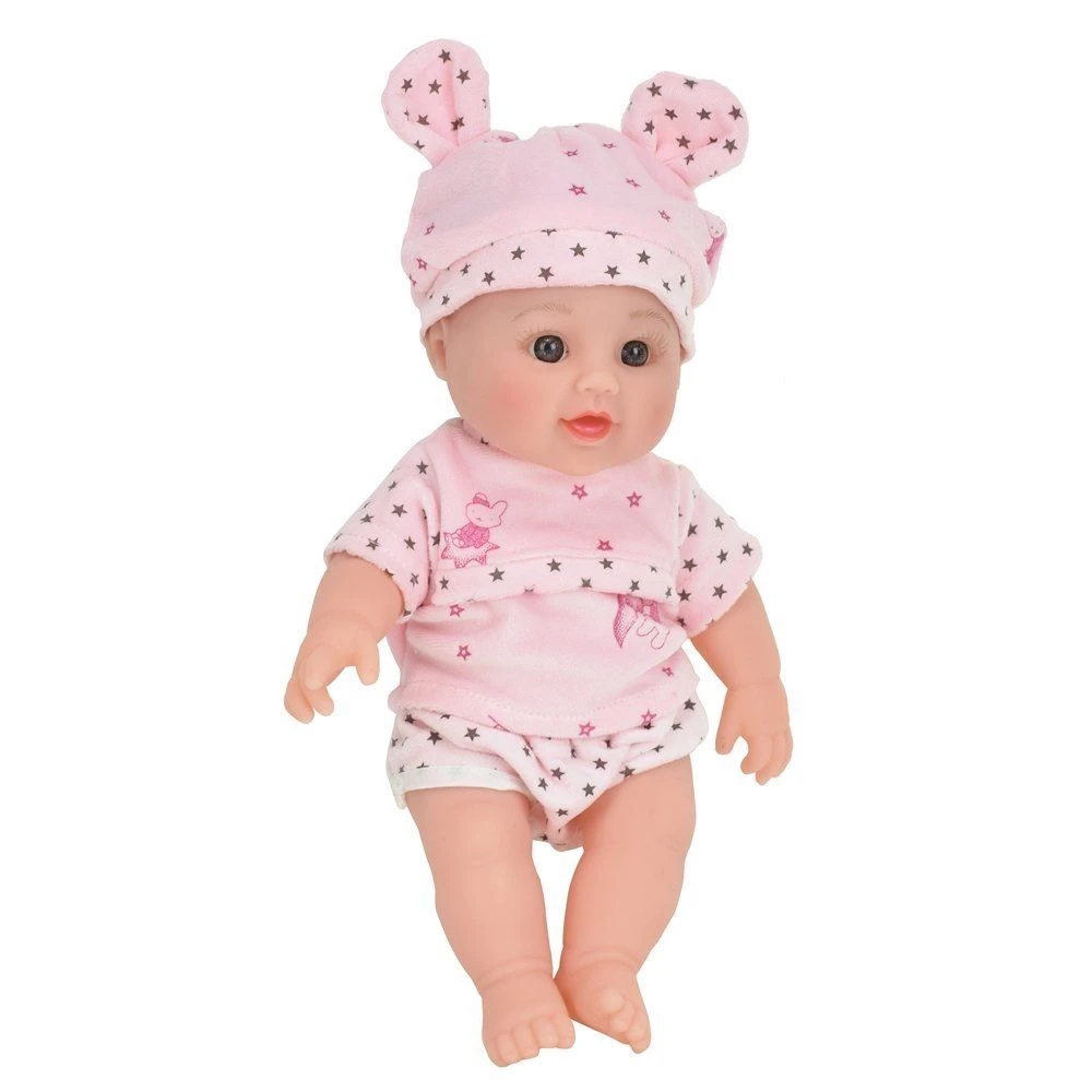 2019 розовый реборн медведь boneca born куклы для девочек Новорожденные силиконовые