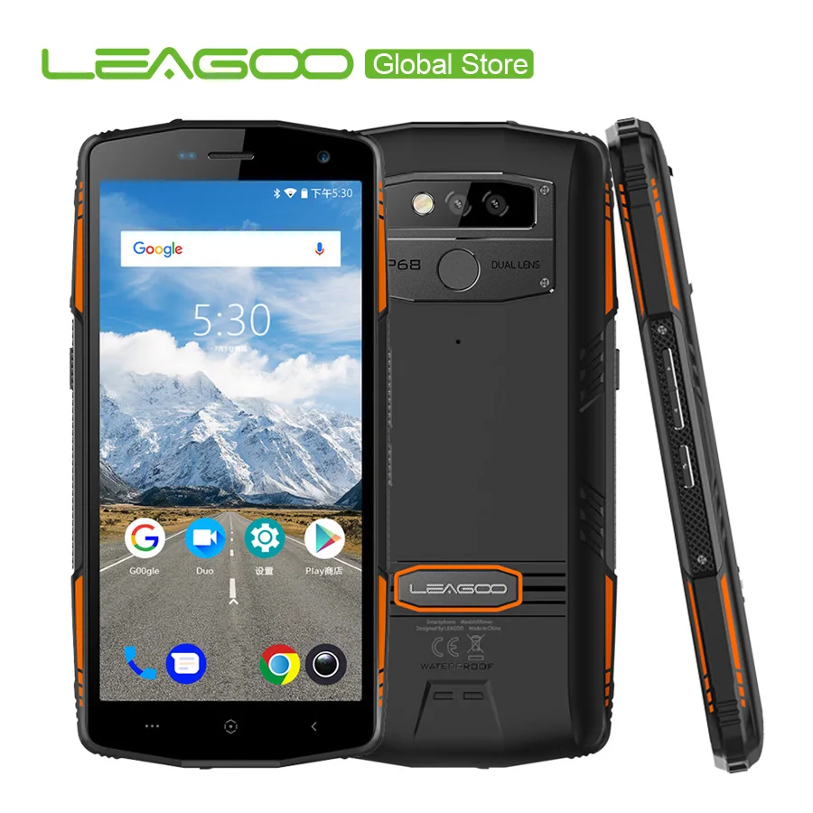 2018 Новый LEAGOO XRover 4G мобильный телефон IP68 Водонепроницаемый Android 8 1 MTK6763
