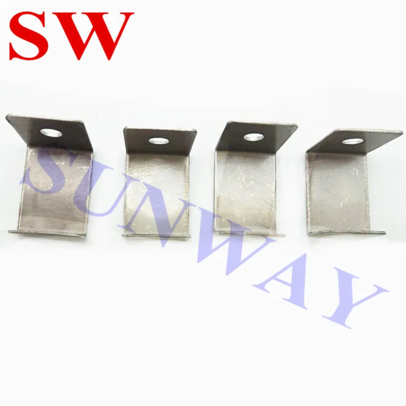 8 шт./лот из нержавеющей стали стеклянный зажим для столешницы Коктейльная