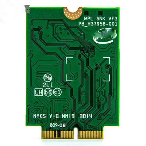 Модуль беспроводной док-станции NGFF M.2 4230 Wi-Fi адаптер + Bluetooth 4 0 для Intel Wireless Gigabit Sink