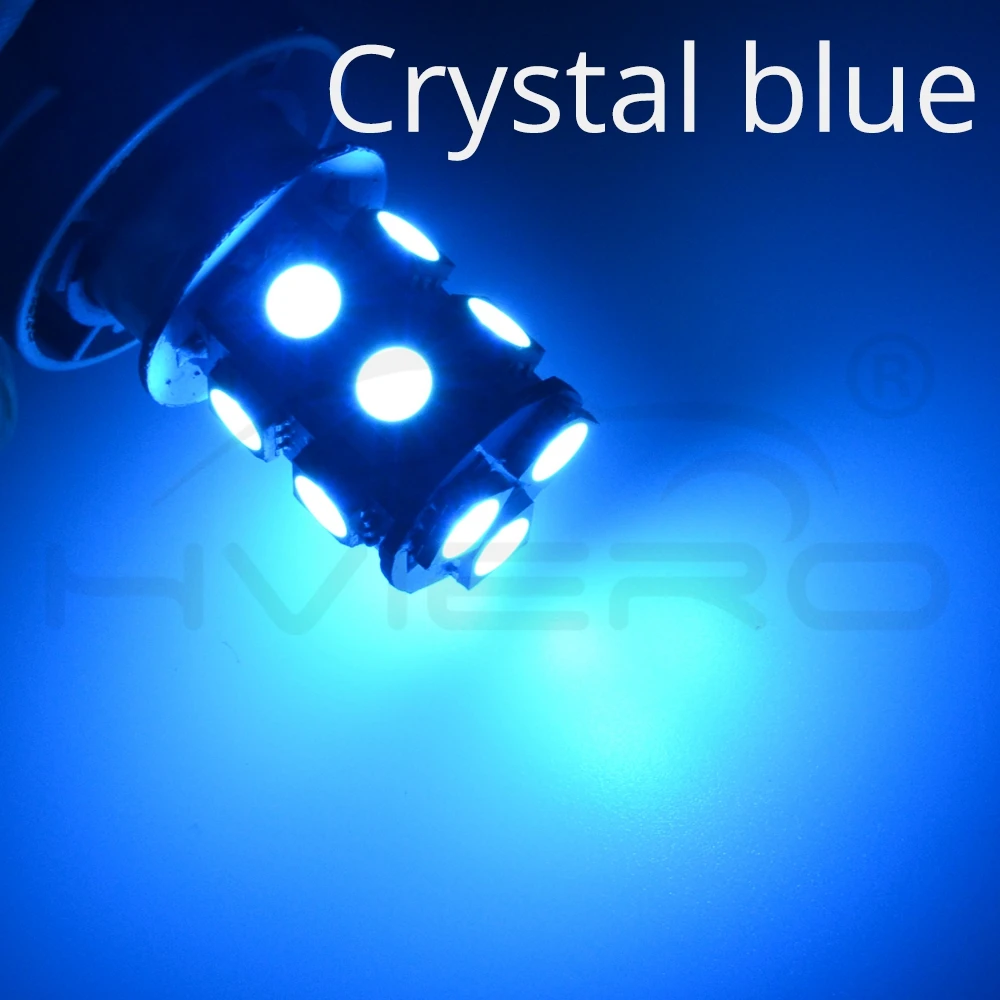 1156 BA15S 1157 BAY15D P21W BA15D 13Led 5050 Автомобильные светодиодные поворотные парковочные сигнальные огни, тормозные задние лампы, автомобильные задние лампы заднего хода, DC 12 В
