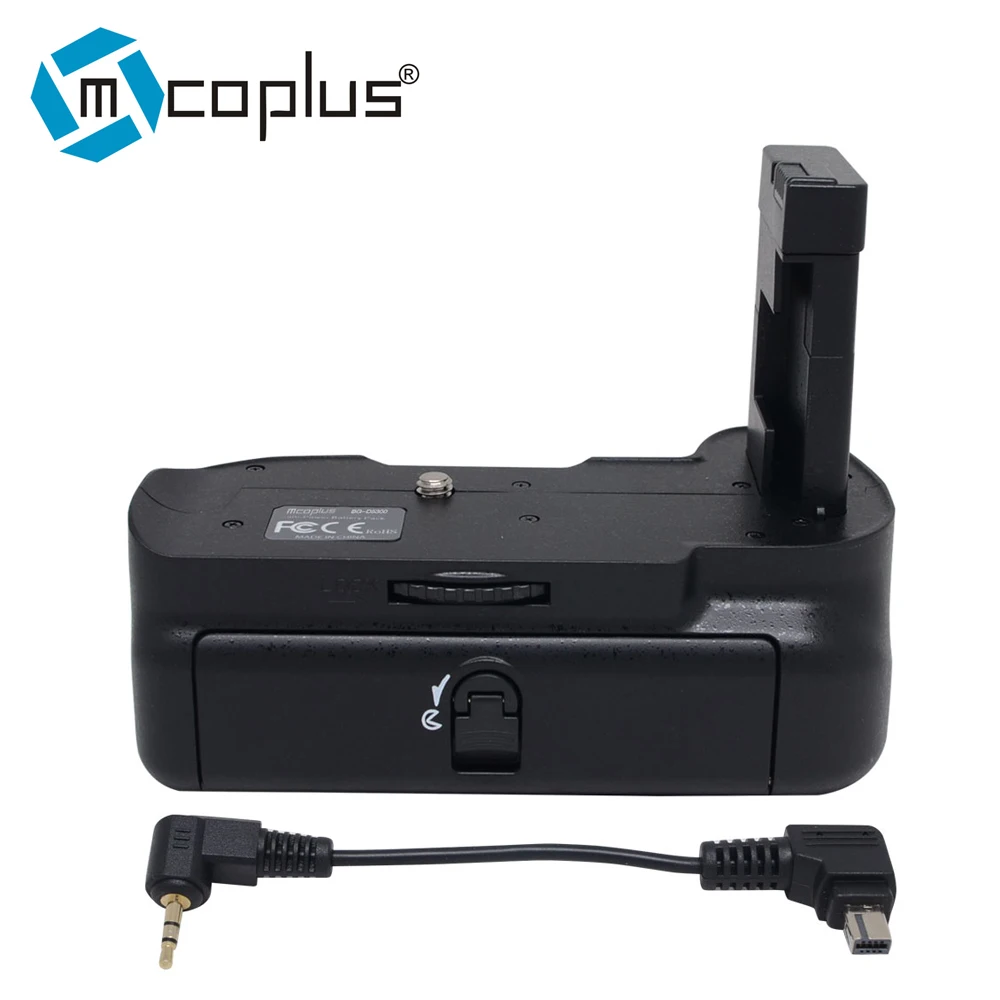 Mcoplus BG D5300 вертикальный Батарейный держатель для Nikon D3300 камера как Meike MK D5300|vertical