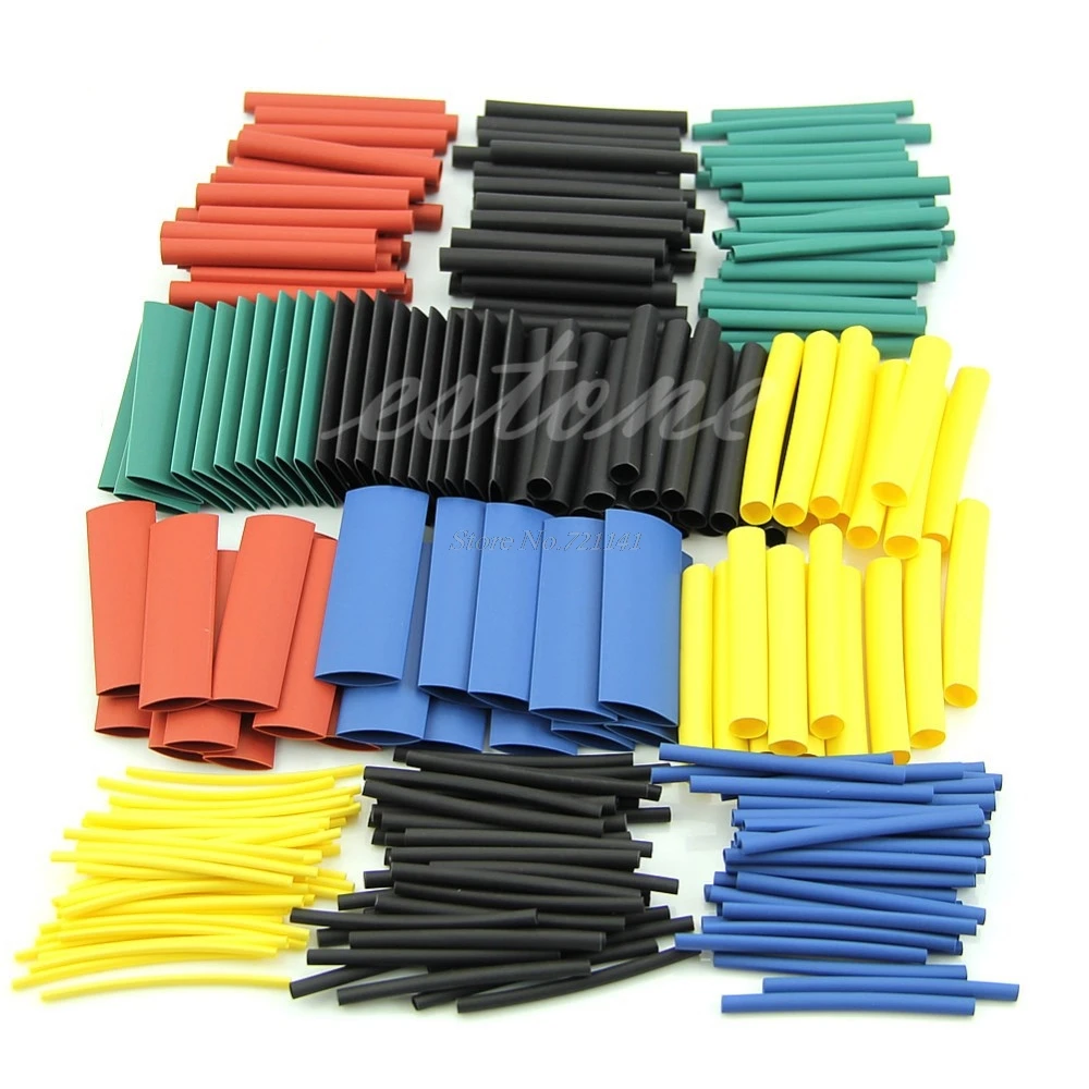 

280pcs Assortment Ratio 2:1 Heat Shrink Tubing Tube Sleeving Wrap Kit with Box Dropship