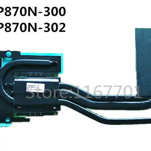 Новый Охлаждающий радиатор для видеокарты ноутбука/ноутбука GPU для Clevo P870 P870DM-G 6-31-P870N-302 6-31-P870N-300