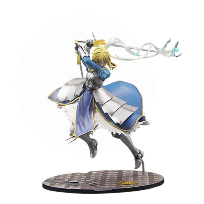 2018 GSC Аниме Судьба Ночь Сабер Лили Excalibur ПВХ фигурку игры Рисунок Модель Коллекция