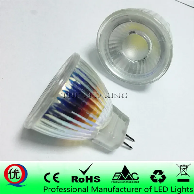 Супер яркий 7 ваттов 9 Новый GU4.0 светодиодный AC/DC 12V 12 Светодиодный s лампа Лампа COB