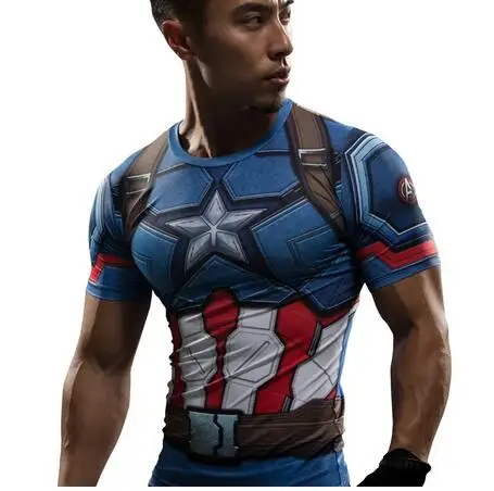 Футболка Falcon футболка с принтом Капитан Америка Civil War 3 Футболки Мужская