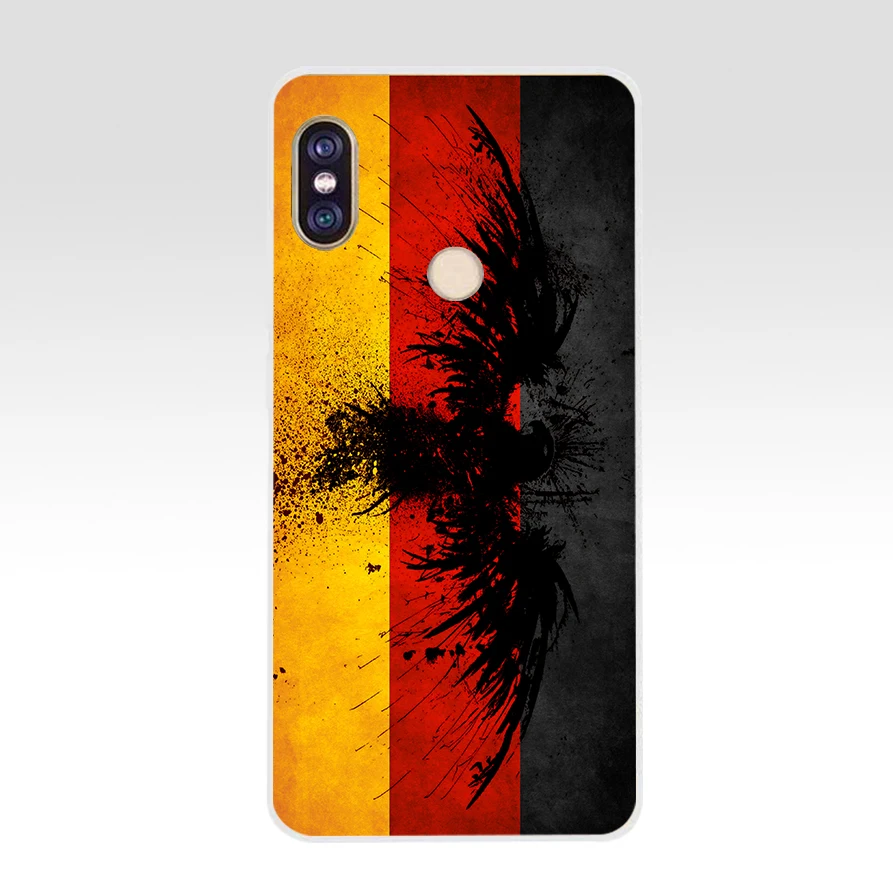 94H немецкий флаг Немецкий Мягкий Силиконовый ТПУ чехол для телефона xiaomi redmi 6 pro 5
