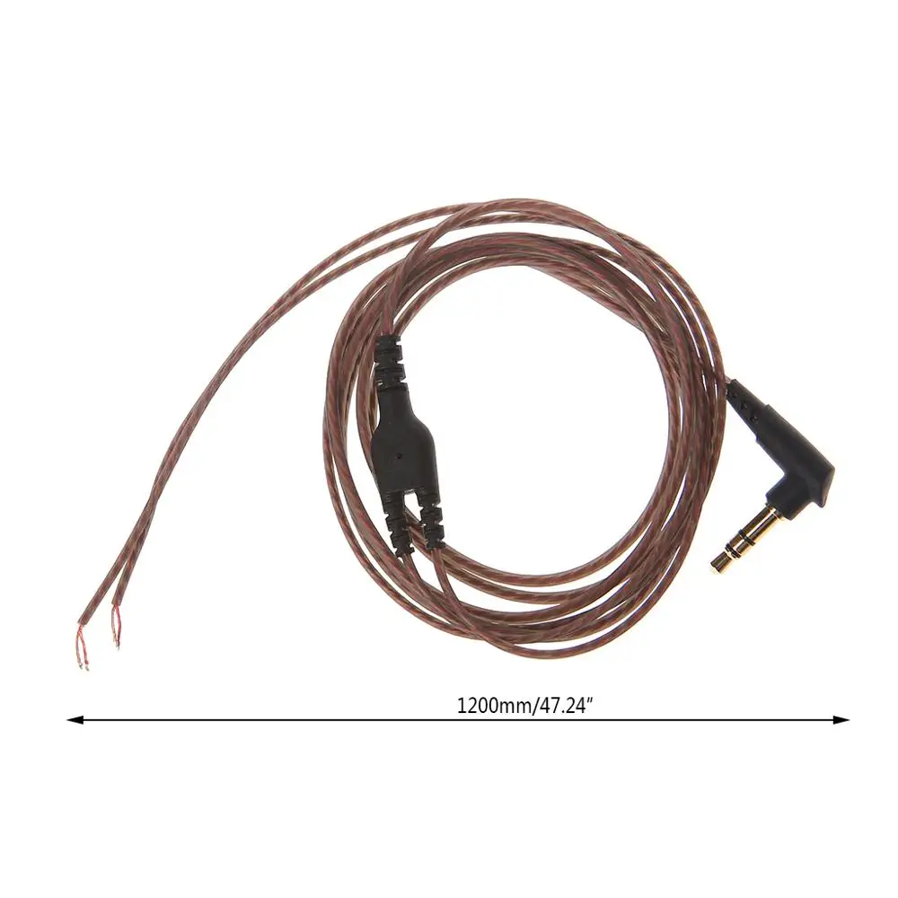 3.5mm OFC Core 3-Pole Jack Headphone Cable DIY Earphone Maintenance Wire | Электроника