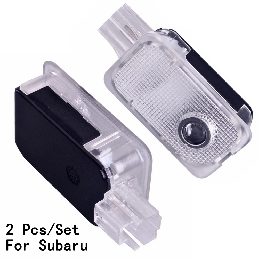 2Pcs/Set Only For SUBARU/Forester/Impreza/Legacy/Outback/Sti LED With Logo Ghost Shadow Projetor Lens Include | Автомобили и