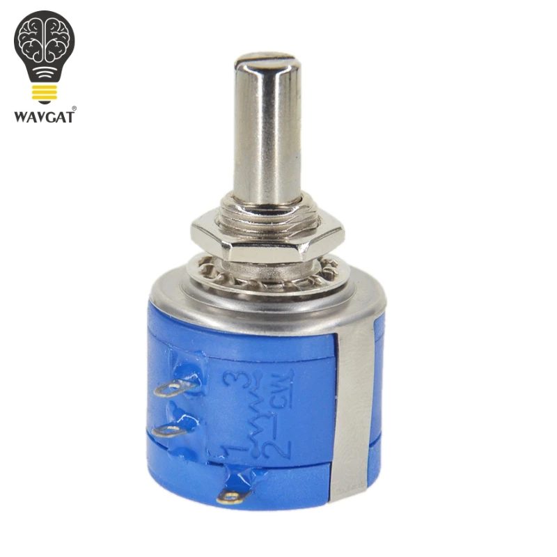 Многоповоротный регулируемый резистор 3540S 2 502L 5K ohm 2W 5%|adjustable resistor|multiturn