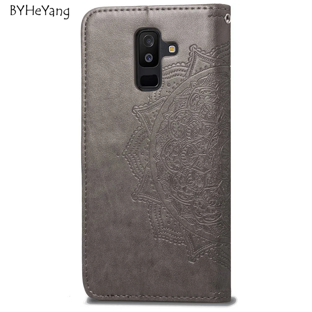 Fundas For Samsung Note 9 8 Note8 Leather Flip Book Wallet Stand Phone Case Cover S9 S8 S Plus S7 S6 Edge A6 J4 J6 | Мобильные