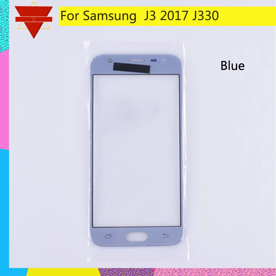 10 шт./лот для Samsung Galaxy J3 2017 J330 J330F SM-J330FN SM-J330F/DS сенсорный экран передняя стеклянная