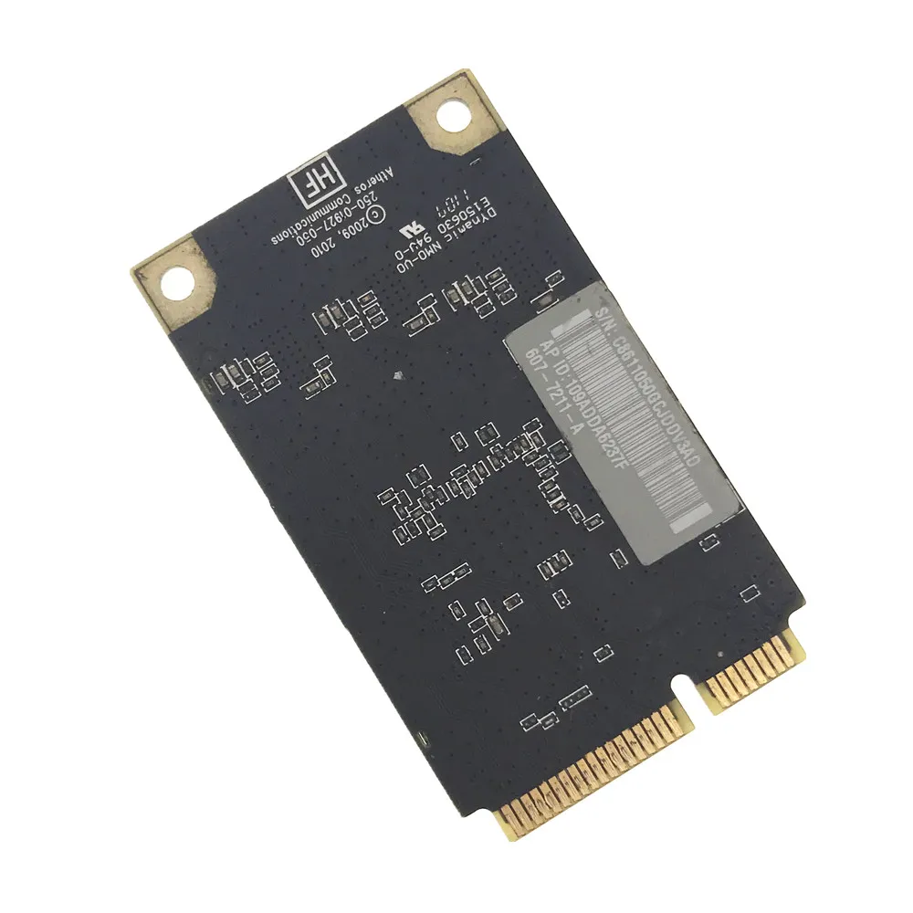 Для Atheros AR9380 Mini PCI E Двухдиапазонная 2 4/5 ГГц WiFi карта 450 Мбит/с AR5BXB112 Mac Pro|Сетевые