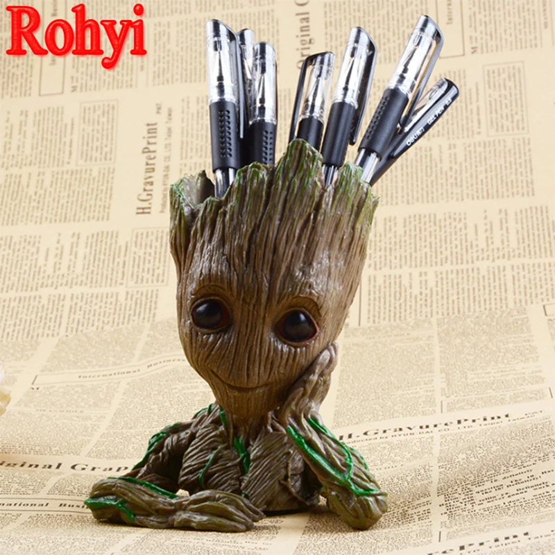 Цветочный горшок Rohyi стражи Галактики детские фигурки милые модели игрушек для