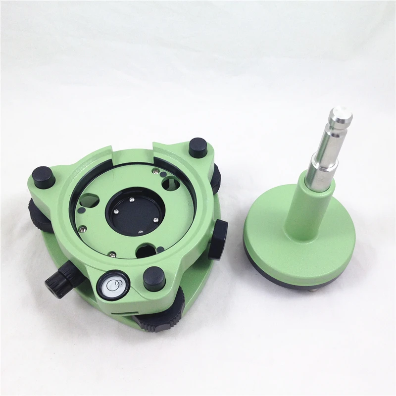 Новый Зеленый TRIBRACH W/оптический переходник для SWISS TYPE PRISMS surveying instrument|Детали и