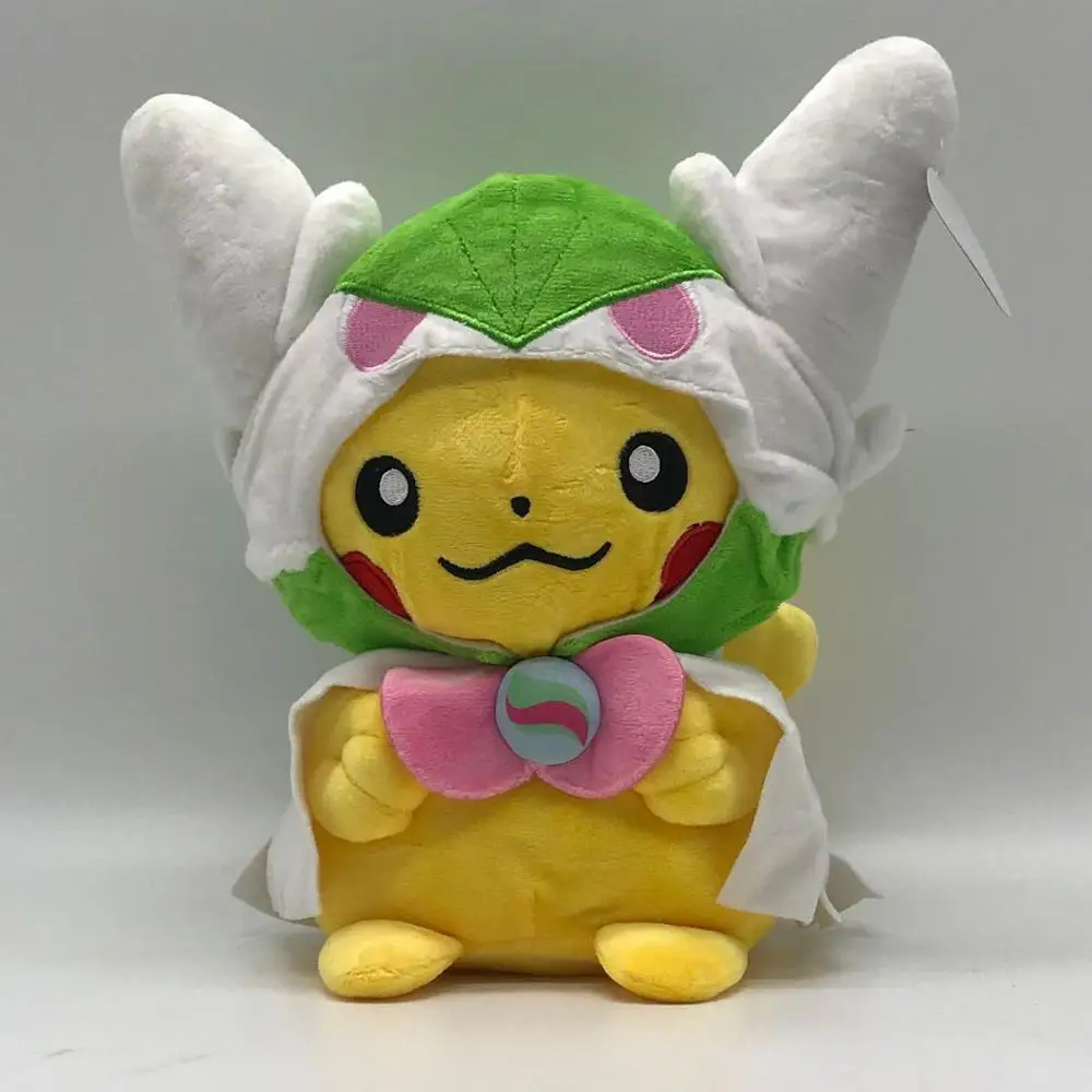 Mega Gardevoir накидка плюшевый Пикачу мягкая игрушка Плюшевая Кукла 11"