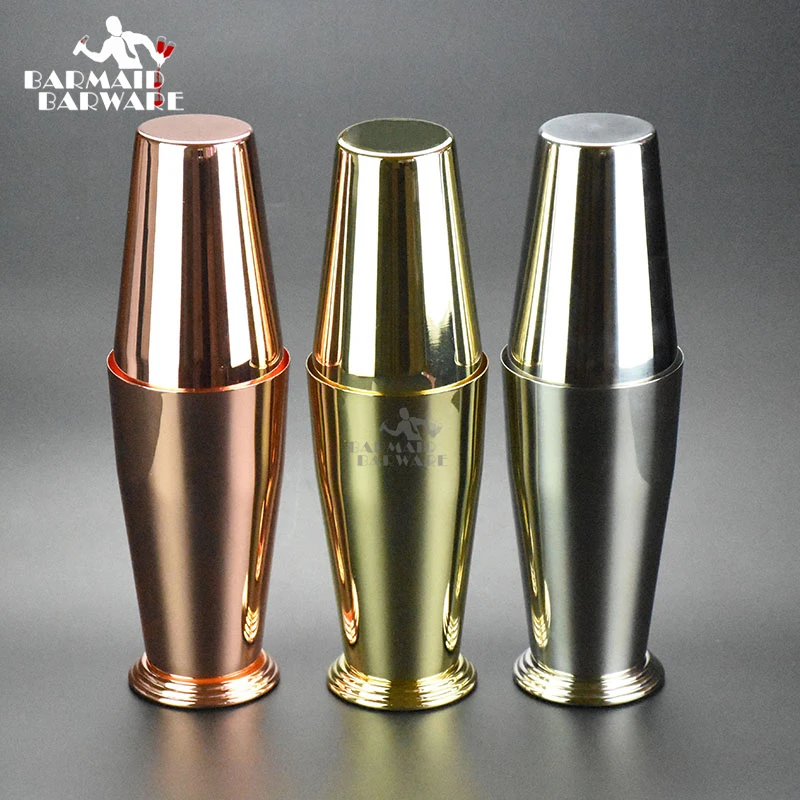 

Stainless Steel Cocktail Boston Bar Shaker Small Tin 600ml & Large Tin 800ml American Style Bar Tool Accessory
