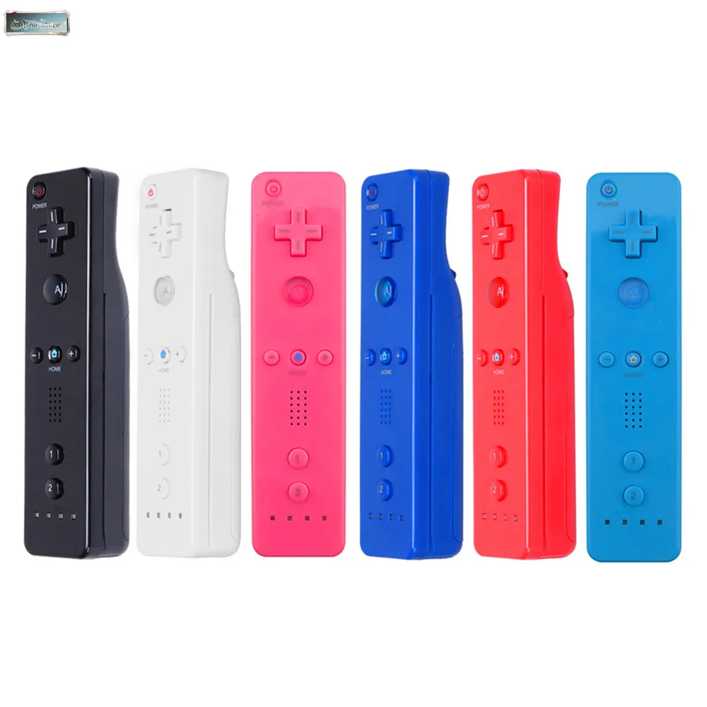 Wireless Gamepad With Silicone Case for Wii Remote Controller For Nintend Game Joystick without Motion Plu | Электроника