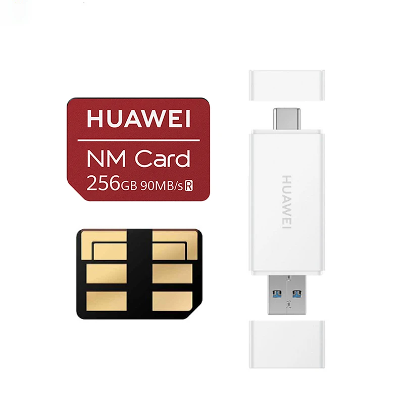 

Карта памяти Nano 256GB для Huawei P30 Pro Mate20 Pro Mate20 X USB3.1 Gen 1