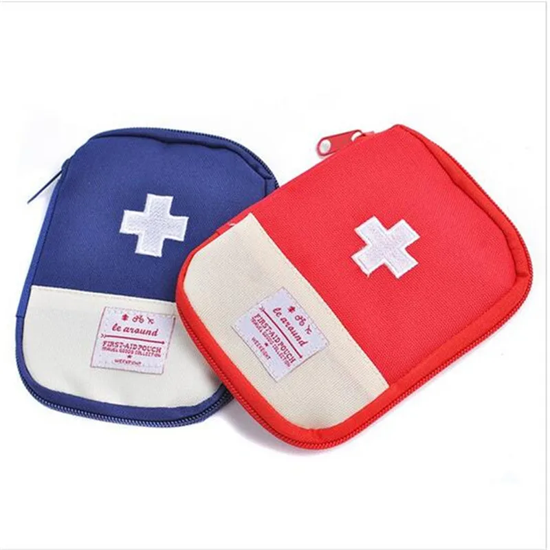 Mini Medical Kit Portable Home Outdoor First Aid Emergency Survival Bag Small Medicine Storage 3 Colors Optional | Дом и сад