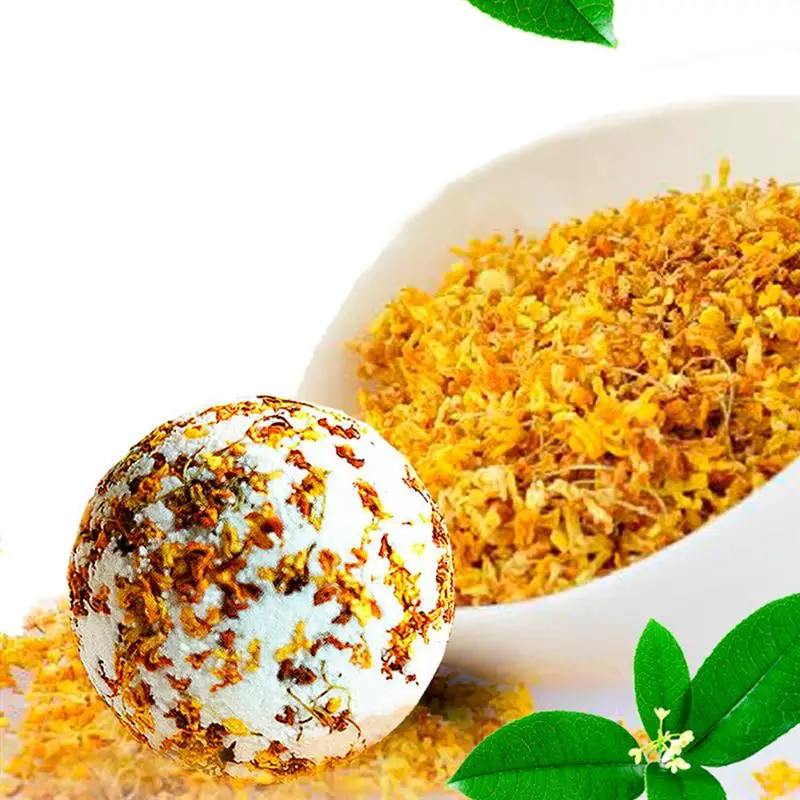 1 шт. шарик для ванны натуральный пузырьковый османтус аромат глубокое море