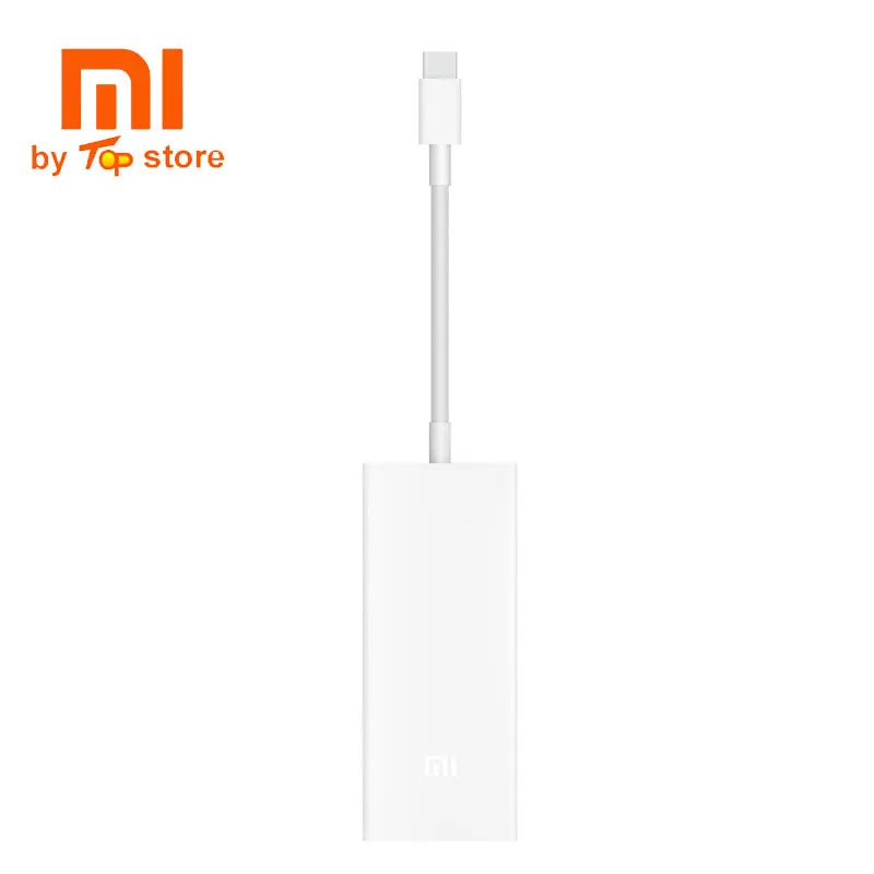 Xiaomi Mi USB 3,0 на 3 порта USB 3,0 1000Mbps-Gigabit RJ45 адаптер usb-хаб с микро USB порт питания Многофункциональный узловой центр