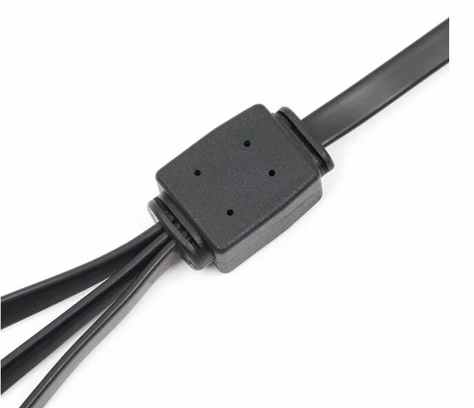OBD 1 Мужской до 3 Женский Удлинительный кабель с переключателем OBD сплиттер кабель Y кабель OBD