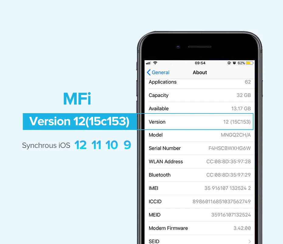 Ugreen MFI сертифицированный usb c к lightning зарядный кабель для iPhone xs max xr x 8 7 6s plus 5 ipad pro PD кабель быстрое зарядное устройство короткое