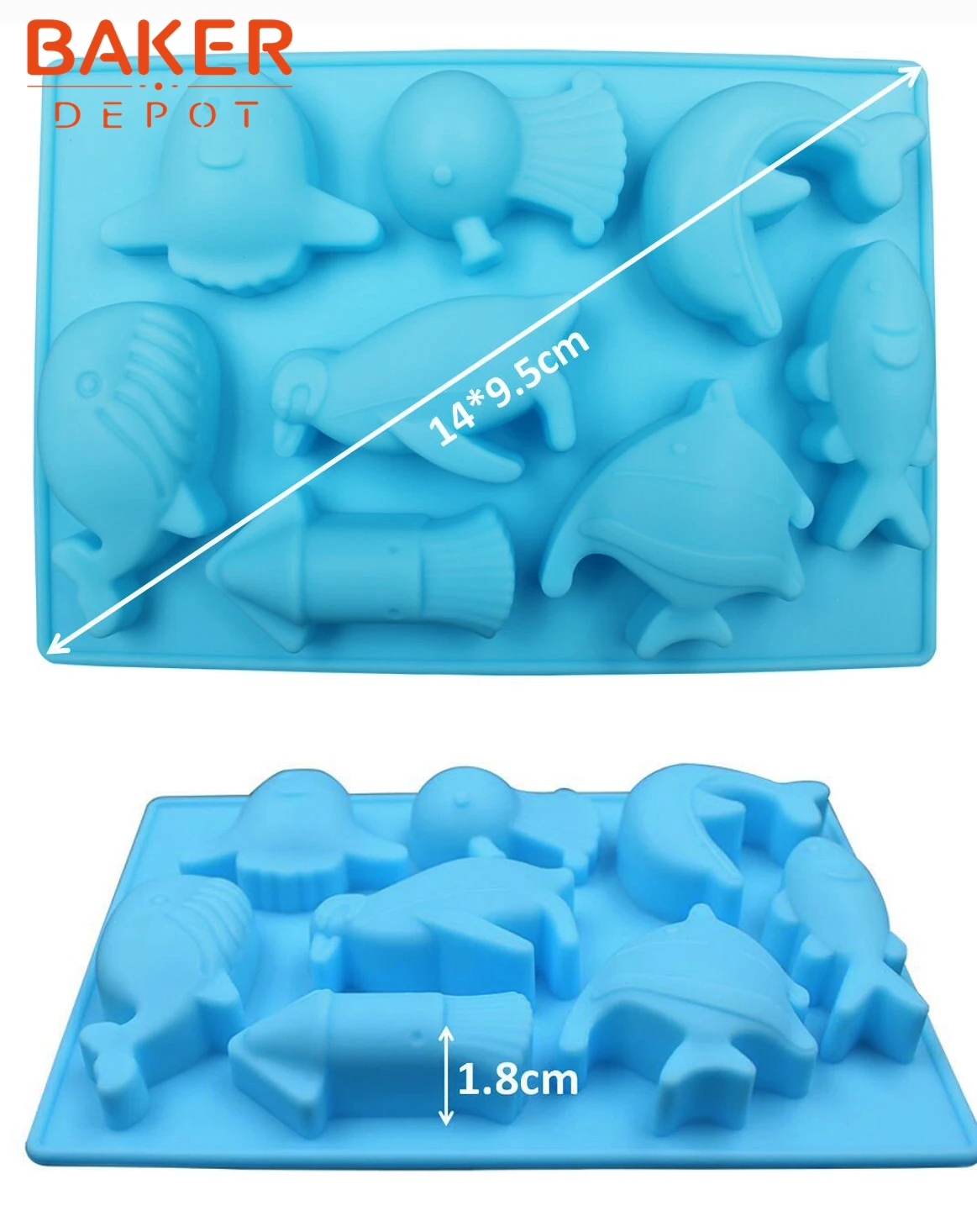 Силиконовая форма для выпечки шоколада морского мира|silicone mold cake|mold cakesilicone |