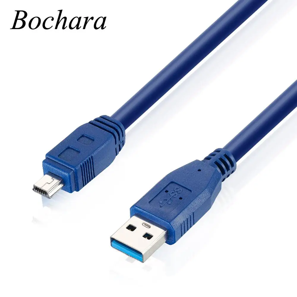 Кабель для передачи данных Bochara сверхскоростной кабель с разъемом USB 3 0 Type A Mini 10 Pin