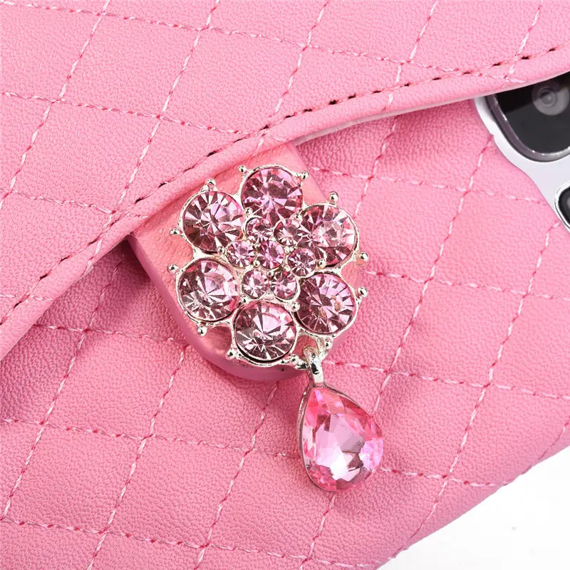 Роскошный кожаный кошелек тройного сложения чехол для Samsung Galaxy S7 Edge женская