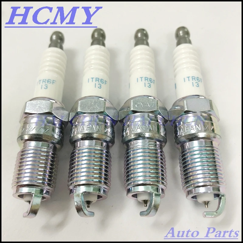 10 шт./лот Иридиевые свечи зажигания для MAZDA 3 6 FIESTA FORD FOCUS MONDEO VOLVO S40 V40 C30 L3Y4 18 110|Свечи