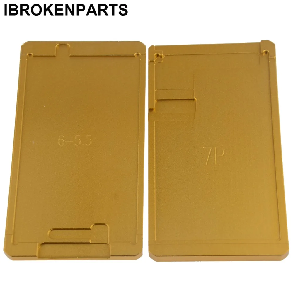 ЖК экран ремонт поляризатор Fix Mold для iPhone 8 7 6S 6 Plus 5 5S 4 4S УФ клей ОСА удаление