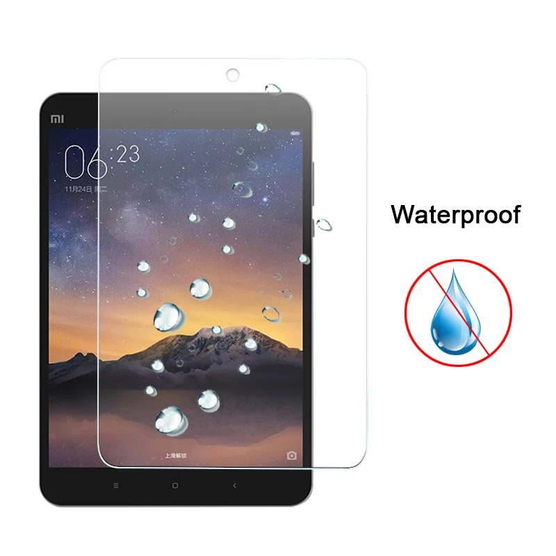1pcs Explosion-proof Nano soft film For Xiaomi Mipad 2 7.9&quot TAB plastic waterproof screen protector films with clean cloth | Мобильные