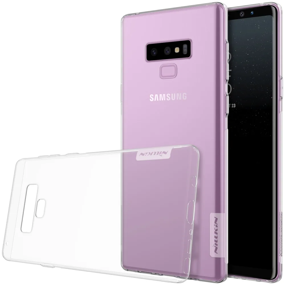 Для samsung Galaxy Note 9 чехол Nillkin TPU 0,6 мм чехлы для телефонов Силиконовая задняя крышка для samsung Note 9 8 7 FE прозрачный чехол