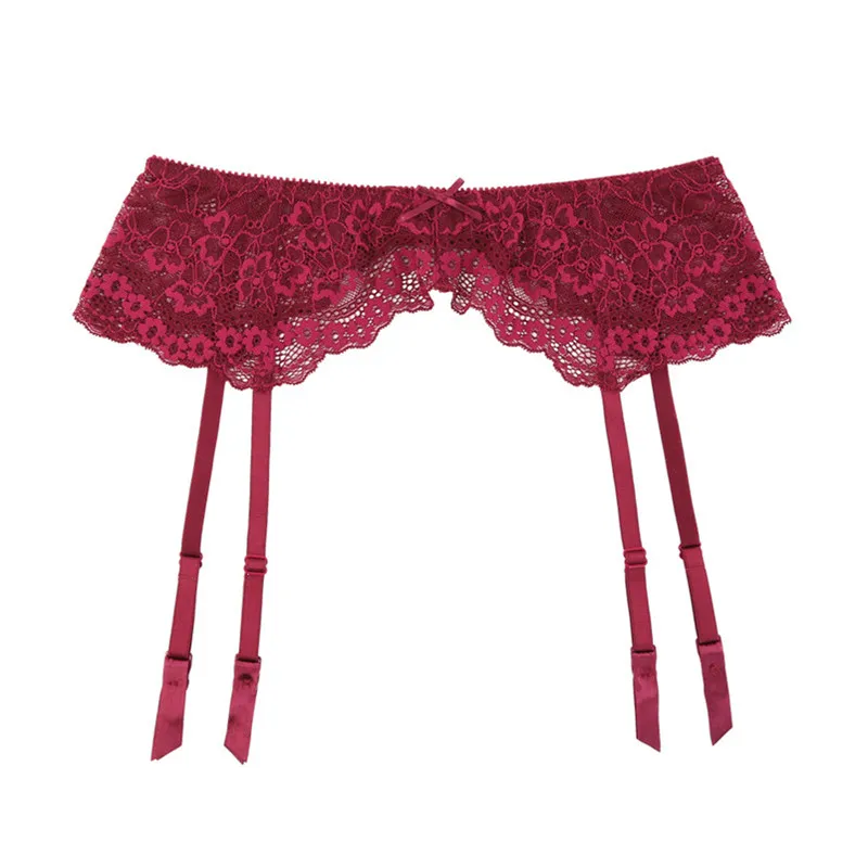 

Varsbaby sexy floral lace ultra-thin push up adjusted-straps bra sets 4 Pcs/Lots