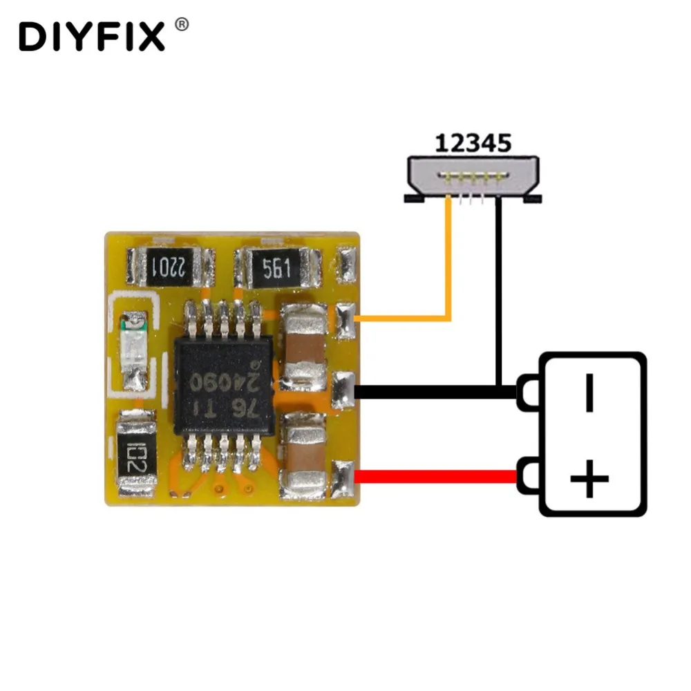 DIYFIX ECC легкая зарядка микросхем для всех мобильных телефонов и планшетов PCB IC