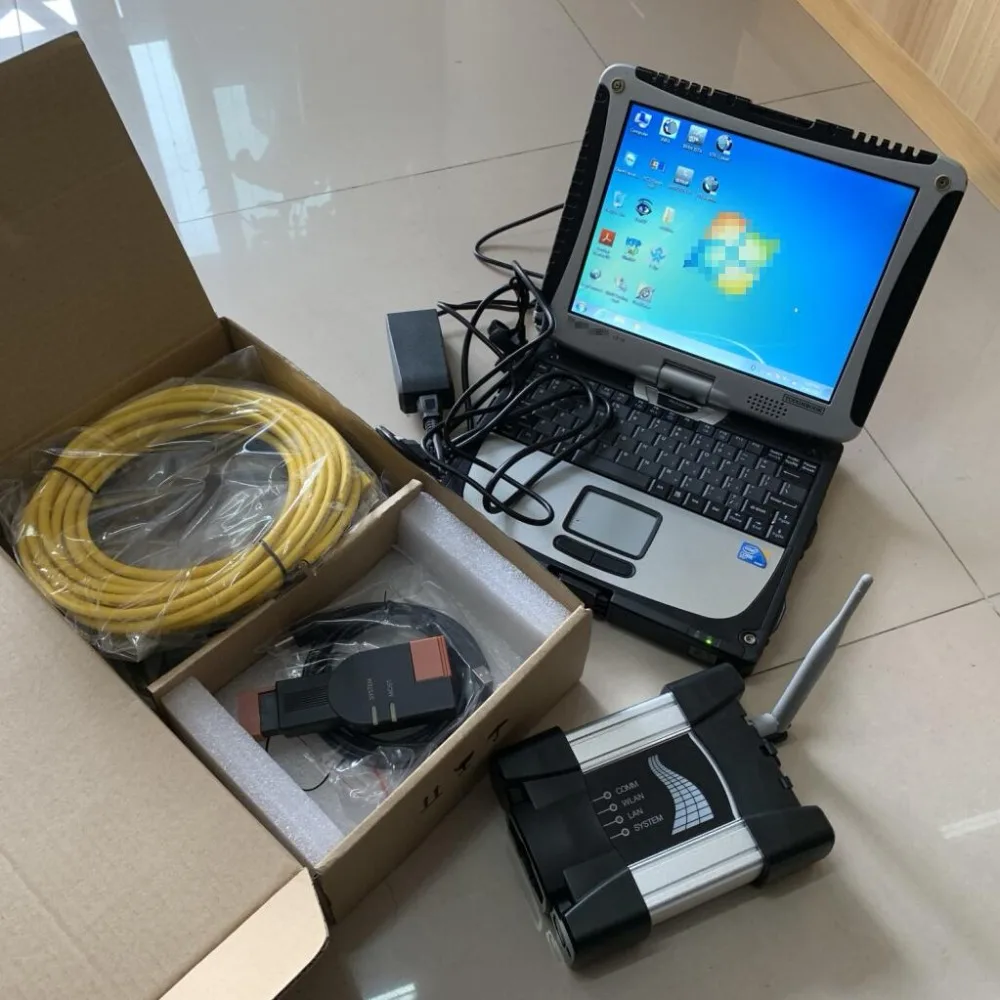 Новинка ICOM Next Wifi для программирования и диагностики B MW 2020 12 версия с ноутбуком CF 19