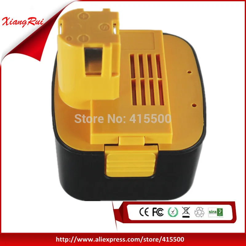 

Free Shipping 12V NI-MH 2.5Ah/2500mAh Rechargeable Battery Replacement for Panasonic Power Tool Battery Packs EY9106B Drill