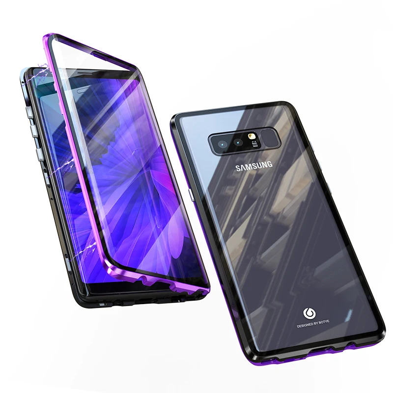 Металлический чехол с полной защитой для Samsung Galaxy S10 Plus передний задний