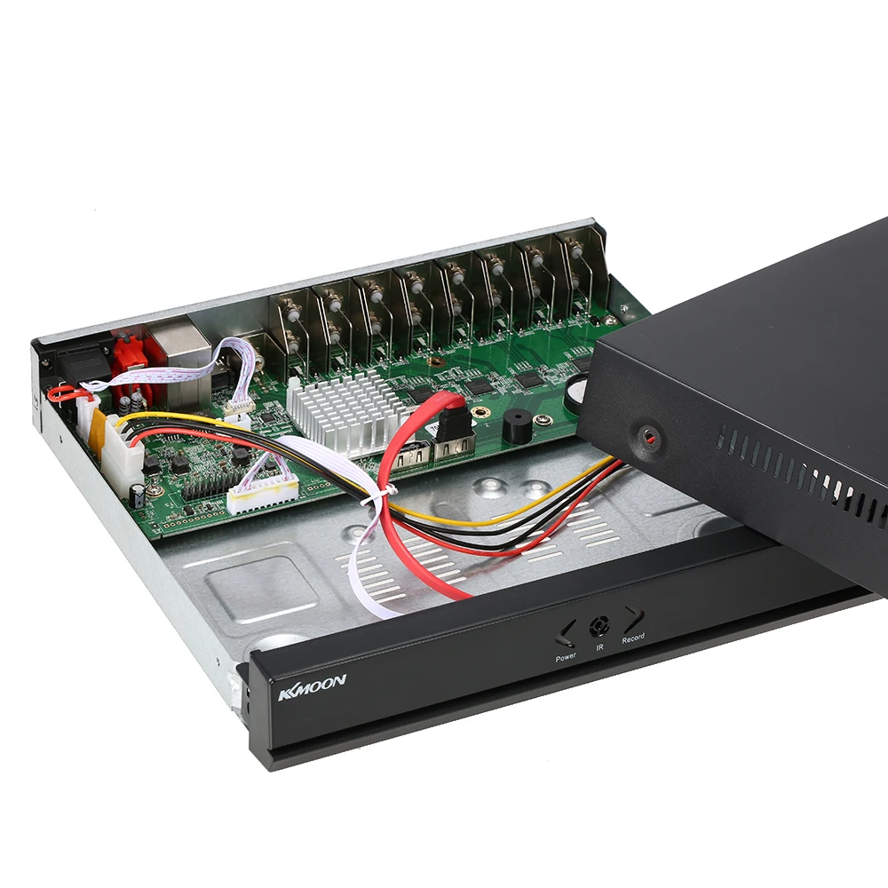 KKmoon 1080P 16CH Hybrid NVR AHD TVI CVI DVR 5 в 1 цифровой видео Регистраторы P2P облачная сеть Onvif