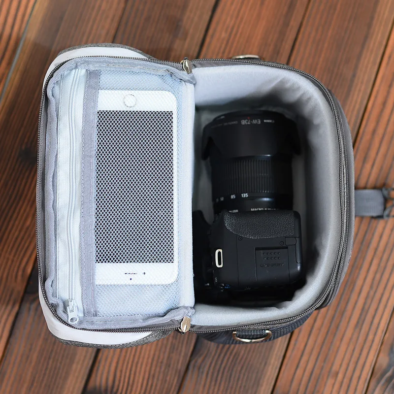 Сумка через плечо для DSLR камеры среднего размера чехол Canon EOS 200D 5D Mark IV 6D 7D 2 77D 80D 800D