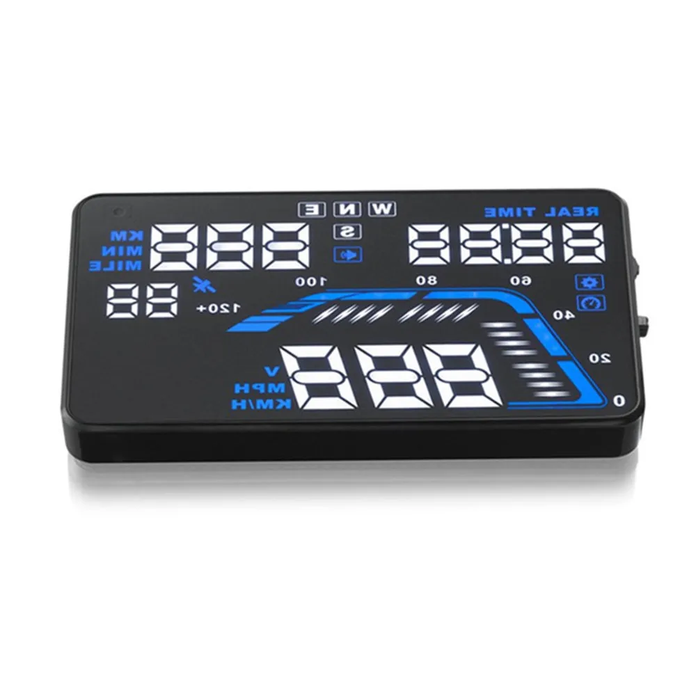 Автомобильный проектор скорости Q7 GPS HUD прибор для измерения на лобовом стекле