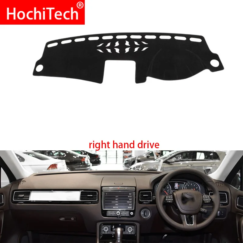 Чехлы на приборную панель для Volkswagen Touareg 2011 2012-2018 накидки правую и левую руль