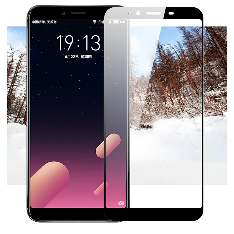 Защитное стекло для meizu m6s защитная пленка экрана maisie e3 mx6 pro закаленное 3e защита 2.5d